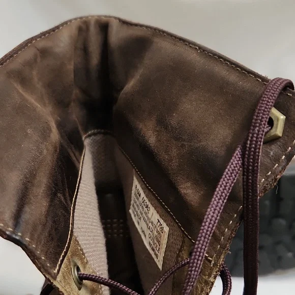 Timberland Genuine Leather Canvas Lace-up boots (w size 8.5) - Picture 14 of 16